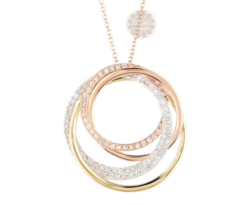 Vogue Crafts & Designs Pvt. Ltd. manufactures Multiple Gold Rings Pendant at wholesale price.